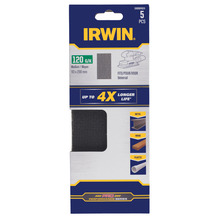 Irwin slipenett mesh K120 93 x 190 mm 5 stk.